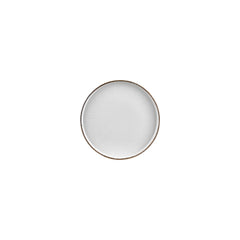 Grace dia.6.25" Round Brown Vitrified Plate