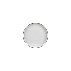 Grace dia.7.5" Round Brown Vitrified Plate