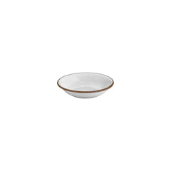 Grace dia.3.5" h:0" 2 oz. Round Brown Vitrified Deep Plate
