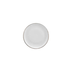 Grace dia.7.5" Round Brown Vitrified Plate