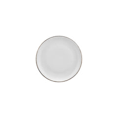 Grace dia.8.25" Round Brown Vitrified Plate