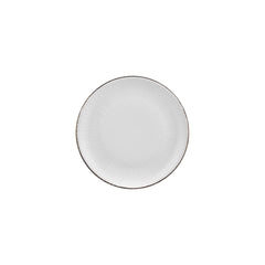 Grace dia.9" Round Brown Vitrified Plate