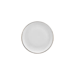 Grace dia.9" Round Brown Vitrified Plate