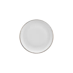 Grace dia.9.75" Round Brown Vitrified Plate
