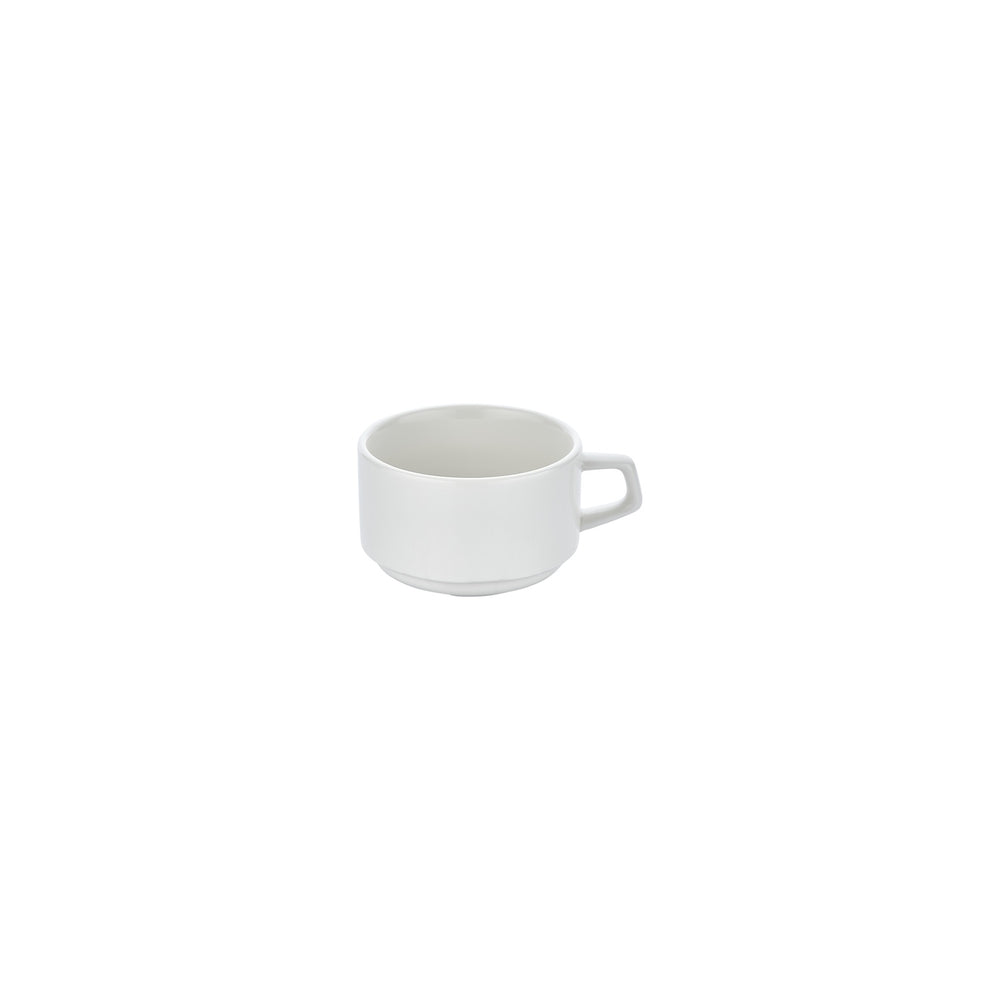 Banquet dia.4" h:0" 9 oz. Round Warm White Vitrified Cup