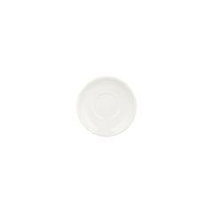 Banquet dia.4.75" Round Warm White Vitrified Saucer