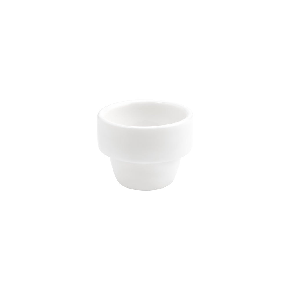 Banquet dia.2.25" h:0" Round Warm White Vitrified Egg Cup