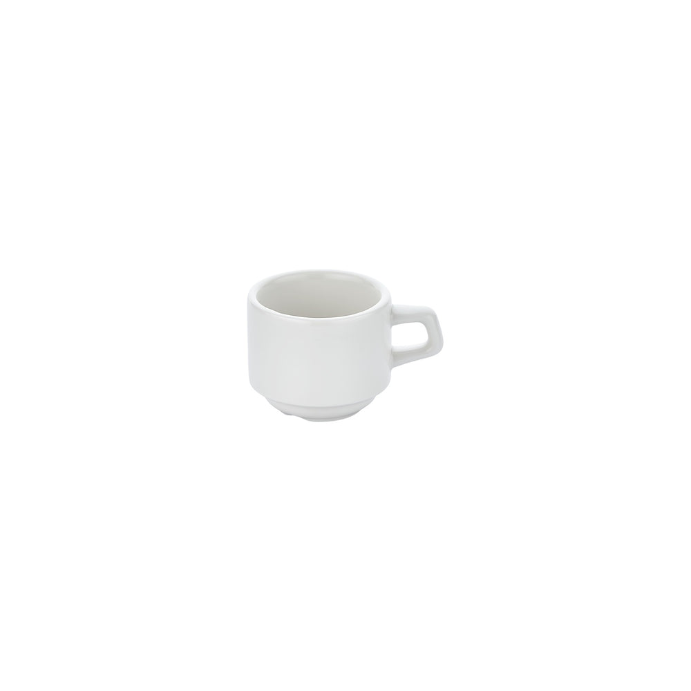 Banquet dia.2.25" h:0" 3 oz. Round Warm White Vitrified Espresso Cup