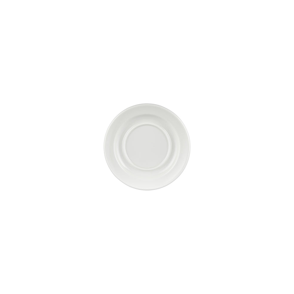 Banquet dia.6.25" Round Warm White Vitrified Saucer