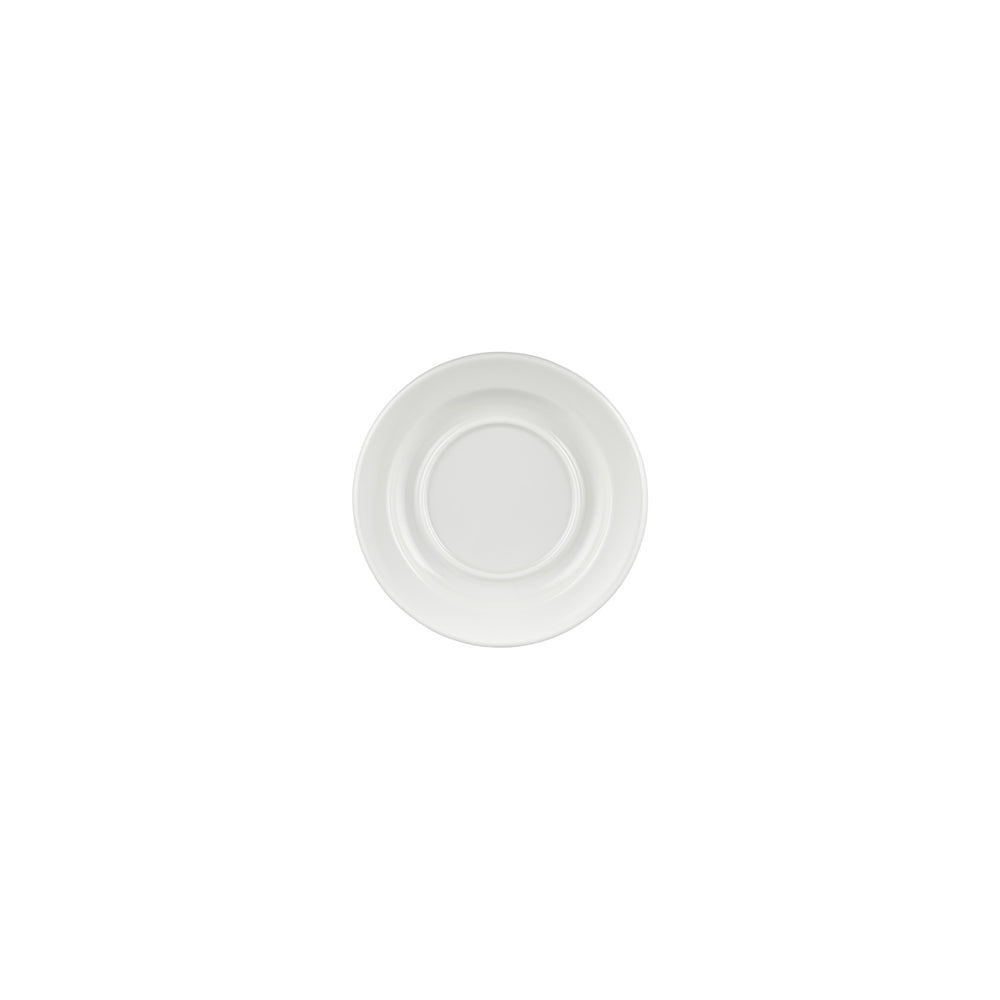 Banquet dia.6.25" Round Warm White Vitrified Saucer