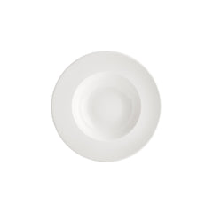 Banquet dia.11" h:0" 16 oz. Round Warm White Vitrified Deep Plate