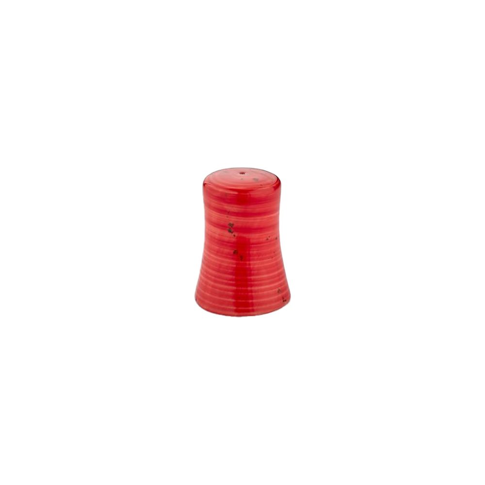 Ardent dia.2" h:0" Round Red Vitrified Pepper Shaker