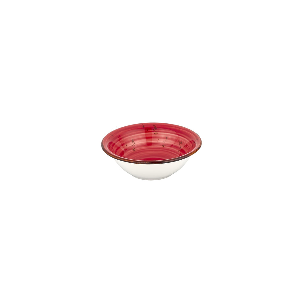 Ardent dia.6.25" h:0" 17 oz. Round Red Vitrified Bowl