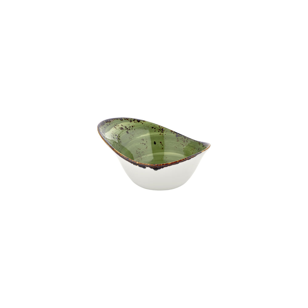 Breeze dia.7.75" h:0" 17 oz. Round Green Vitrified Bowl