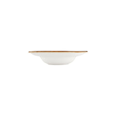 Breeze dia.10.75" h:2.5" 17 oz. Round Green Vitrified Deep Plate