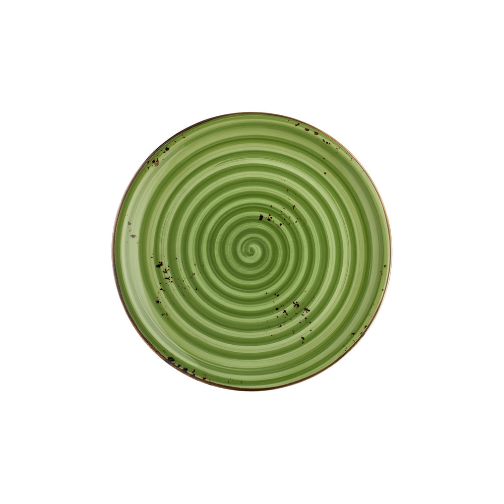 Breeze dia.11.75" Round Green Vitrified Plate