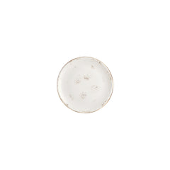 Harmony Elegance dia.6.75" Round Brown Vitrified Plate