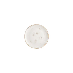 Harmony Elegance dia.6.75" Round Brown Vitrified Plate