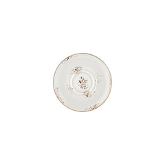 Harmony Elegance dia.7.5" Round Brown Vitrified Saucer