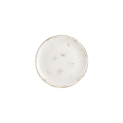 Harmony Elegance dia.9" Round Brown Vitrified Plate