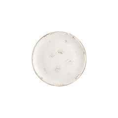 Harmony Elegance dia.9.75" Round Brown Vitrified Plate