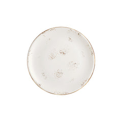 Harmony Elegance dia.11.75" Round Brown Vitrified Plate