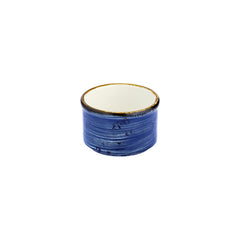Enigma dia.3" x 3" x h:0" 4 oz. Round Blue Vitrified Sugar Bowl