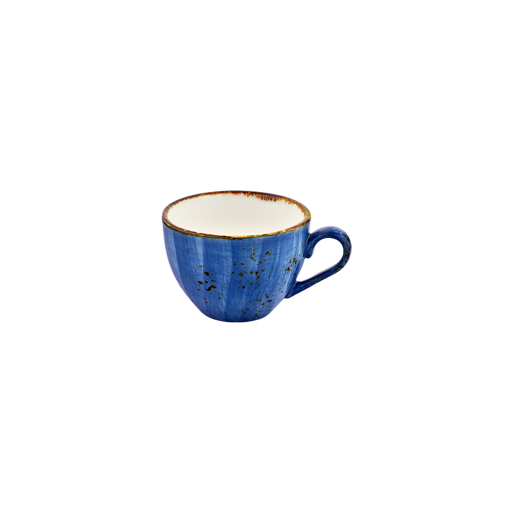 Enigma dia.3.25" h:0" 7 oz. Round Blue Vitrified Cup