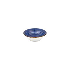 Enigma dia.6" h:2" 12 oz. Round Blue Vitrified Bowl