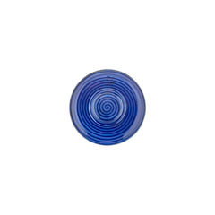 Enigma dia.7.5" Round Blue Vitrified Saucer