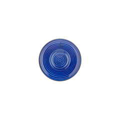 Enigma dia.7.5" Round Blue Vitrified Saucer