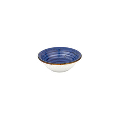 Enigma dia.7.75" h:2.75" 30 oz. Round Blue Vitrified Bowl