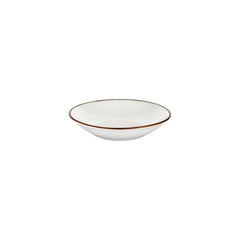 Gleam dia.9" h:0" 34 oz. Round Brown Vitrified Deep Plate