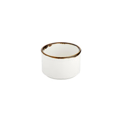 Gleam  Round Brown Vitrified Sugar Bowl