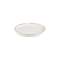 Gleam dia.10.75" Round Brown Vitrified Plate