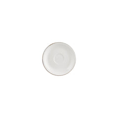 Gleam dia.4.75" Round Brown Vitrified Saucer