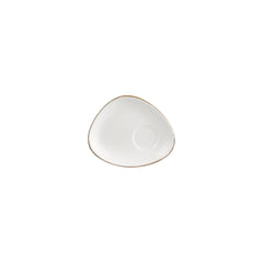 Gleam  Organic Brown Vitrified Saucer