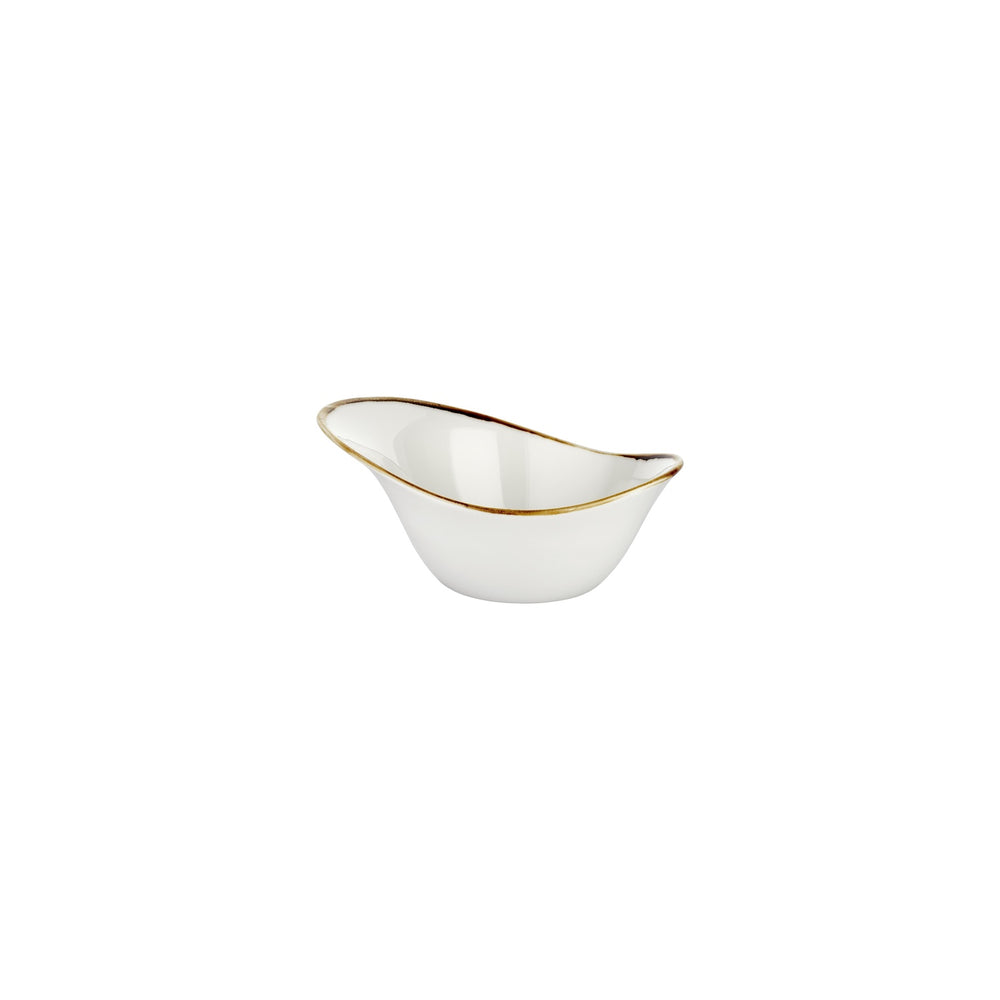 Gleam dia.7.75" h:0" 30 oz. Round Brown Vitrified Bowl