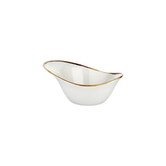 Gleam 10.25" x 7.5" x h:0" 42 oz. Organic Brown Vitrified Bowl