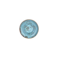 Infinity dia.5.5" Round Turquoise Vitrified Saucer