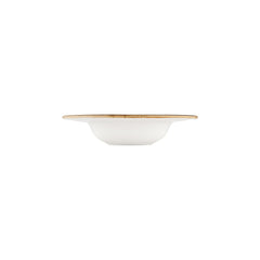 Infinity dia.11" h:0" 16 oz. Round Turquoise Vitrified Deep Plate