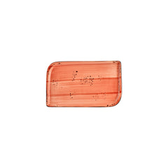 Laterite 9.5" x 6" Rectangular Orange Vitrified Plate