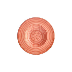 Laterite dia.11" h:0" 16 oz. Round Orange Vitrified Deep Plate