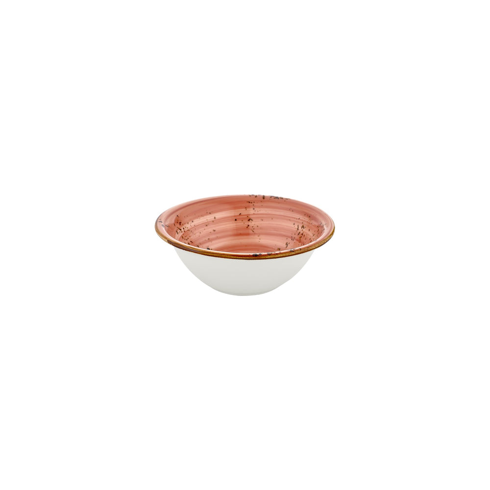 Laterite dia.6" h:0" 12 oz. Round Orange Vitrified Bowl