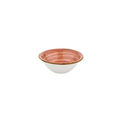 Laterite dia.6" h:0" 12 oz. Round Orange Vitrified Bowl