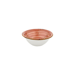 Laterite dia.8.75" h:0" 42 oz. Round Orange Vitrified Bowl