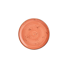 Laterite dia.9.75" Round Orange Vitrified Plate