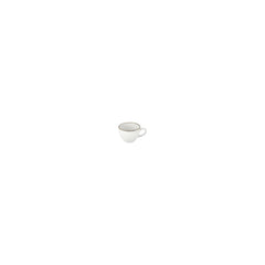 Ephyra dia.2.25" h:2" 3 oz. Round Warm White Vitrified Espresso Cup