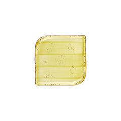 Sun 8.75" x 8.75" Square Yellow Vitrified Plate