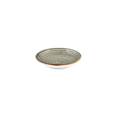 Supreme dia.8.25" h:1.25" 27 oz. Round Gray Vitrified Deep Plate